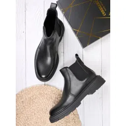 Cobblerz Men's Black Chelsea Boots