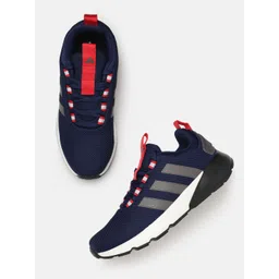 ADIDAS Men Dashbomb Woven Design Running Shoes