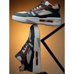 Asian Men's Multicolor Ankle High Sneakers