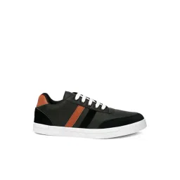 Giorgio Men's Coal Black Casual Sneakers
