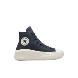 Converse Women's Chuck Taylor All Star Move Platform Colorful Suede High Top Black Sneakers