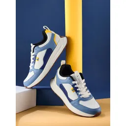 Campus Men Colourblocked PU Sneakers