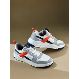 Campus Men Colourblocked PU Sneakers