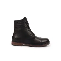 Fausto Men's Black Derby Boots