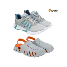 BIRDE Men Mesh Walking Non-Marking Shoes
