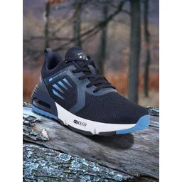 Campus Men Navy Blue Mesh Running Shoes