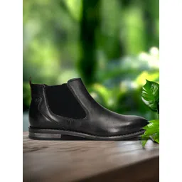 Bugatti Men Leather Chelsea Boots