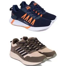 PENNEN Men Non-Marking Running Sports Shoes