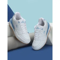 adeboy Men Colourblocked Lace-Ups PU Sneakers