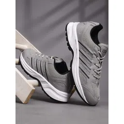 COGS Grey Non-Marking Mesh Walking Sports Shoes