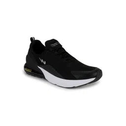 Campus Men Black Mesh DRAGON Running Shoes