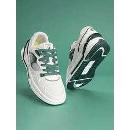 Red Tape Down Town Dapper Men Colourblocked Round Toe Lace-Ups Sneakers Shoes