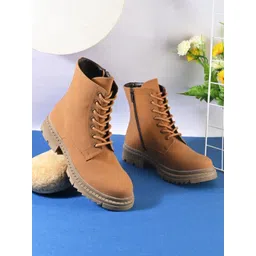 San Frissco Women Block-Heeled Ankle Boots