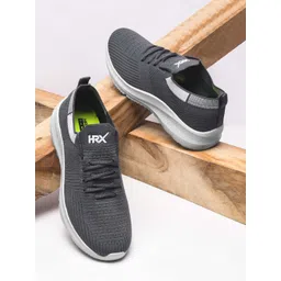 HRX by Hrithik Roshan Men Mesh Flyknit Marking Running Sports Shoes