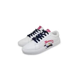 keekz Women Printed PU Sneakers