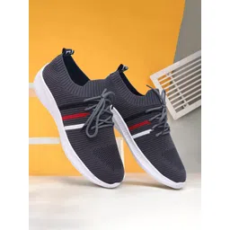 SHUAN Men Mesh Running Non-Marking Shoes