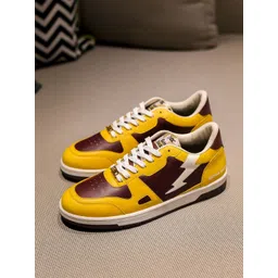 Doc Martin Men Colourblocked PU Sneakers