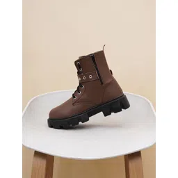 Killer Women Round Toe Lace Up Boots