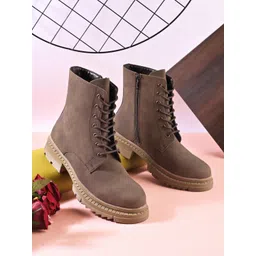 San Frissco Women Block-Heeled Ankle Boots