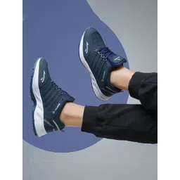 AIRHOOK Men Running Lace-Ups Non-Marking Shoes