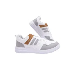 FEET FIRST Men White Regular Sneakers