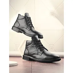 AfroJack Men Leather Comfort Boots