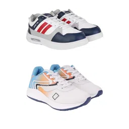 PENNEN Men Set of 2 Running Non-Marking Shoes
