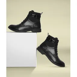 Men's Hi-Neck Casual Outdoor Dress Uniform Hiking Stylish Comfort Boots For Men Boots For Men