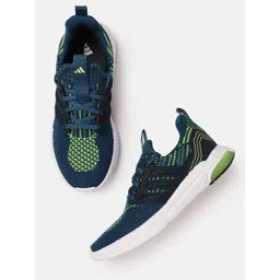 ADIDAS Men Woven Design Round-Toe Track-Tech Running Shoes