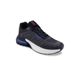 Campus Men Navy Blue Textile Running Non-Marking Shoes