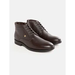 Carlton London Men Solid Regular Boots