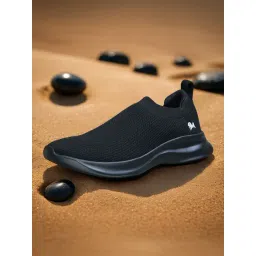 Neemans Unisex Cloud Flex Black Walking Shoes