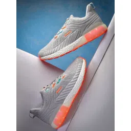 Asian Men POWERPLAY-11 Grey Running Shoes