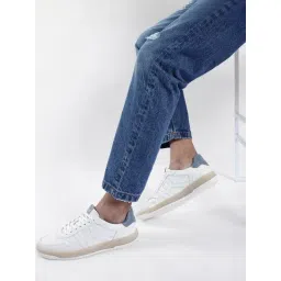 Rare Rabbit Men's White Sneakers