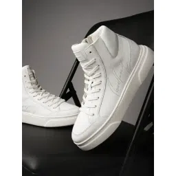 Rare Rabbit Men's White Sneakers