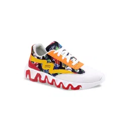Woakers Men Printed Lace-Ups Sneakers