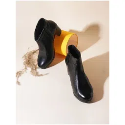 TRYME Women's Black Casual Boots