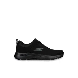 Skechers Men's GO WALK ARCH FIT - CLINTON Black Walking Shoes