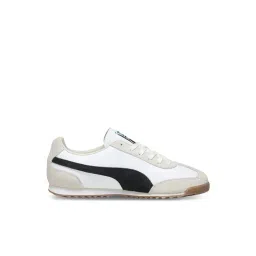 Puma Unisex Arizona White & Black Sneakers