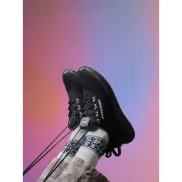 Jack & Jones Men's Jet Black Casual Sneakers