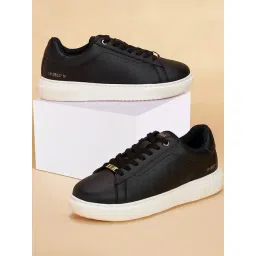 Forever Glam by Pantaloons Women's Black Sneakers