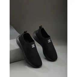 Campus Women Textured Slip-On Sneakers