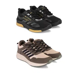 DRACKFOOT Men Non-Marking Running Sports Shoes