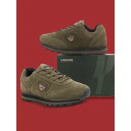Lakhani Vardaan Men Lace-Ups Round Toe Sneakers