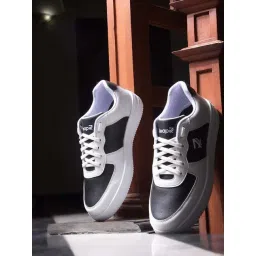 Leap7X by Liberty Men's Black Casual Sneakers