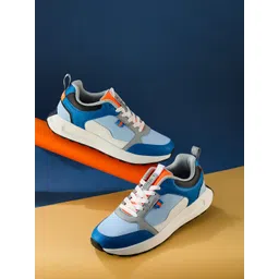 Campus Men Colourblocked Lace-Up Sneakers