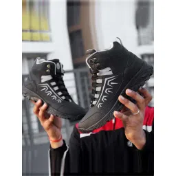 Bacca Bucci Men's DEODAR Black Casual Boots