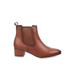 Metro Women's Brown Chelsea Boots