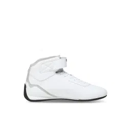 Puma Unisex BMW White & Cool Light Grey Sneakers