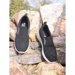 Leap7X by Liberty Men's Black Running Shoes